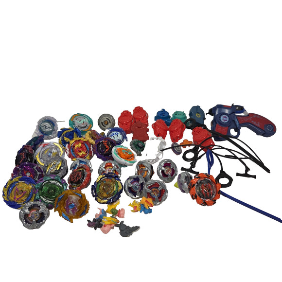 Vintage Beyblade Lot Metal Y2k Hasbro Ripcords Kids Kid Baywheelz